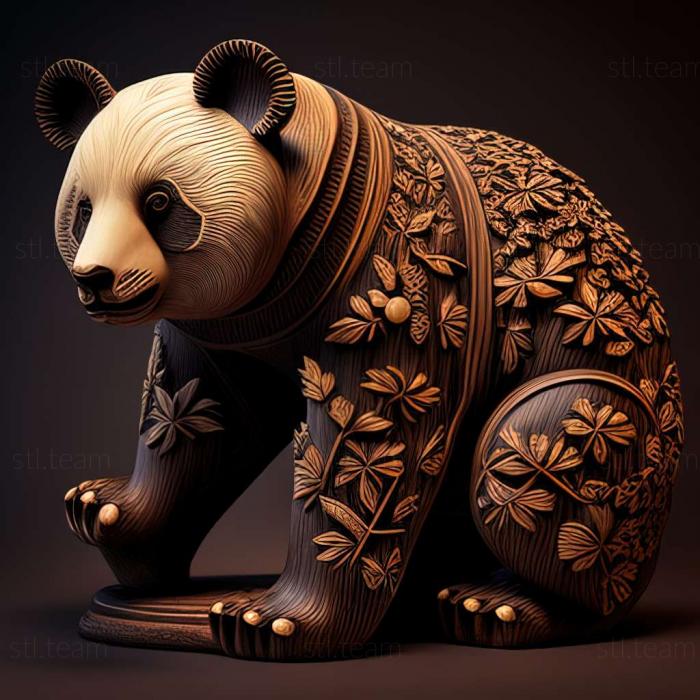 3D model Mei Xiang famous animal (STL)